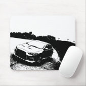 Mitsubishi Lancer Evo X Mousepad (Mit Mouse)
