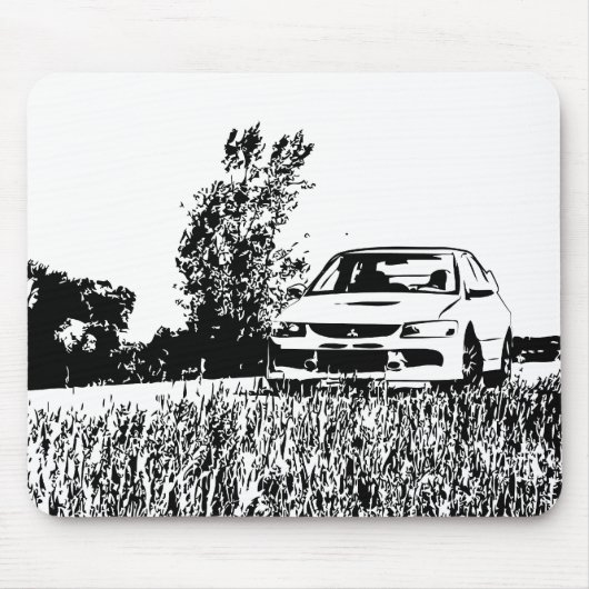 Mitsubishi Lancer Evoluion Mousepad (Vorne)