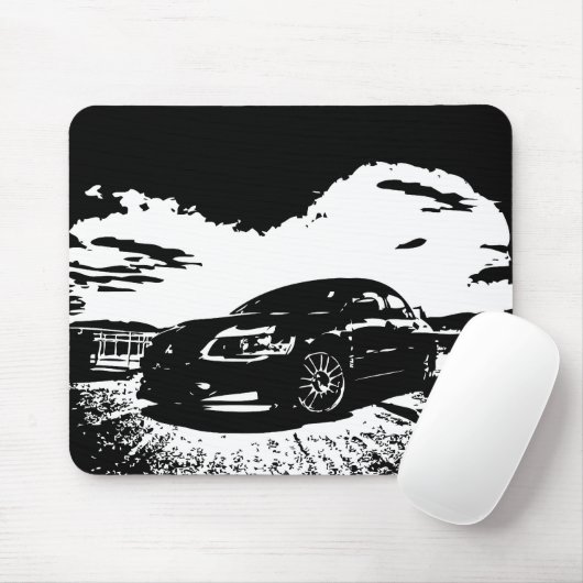 Mitsubishi Lancer Evoluion Mousepad (Mit Mouse)