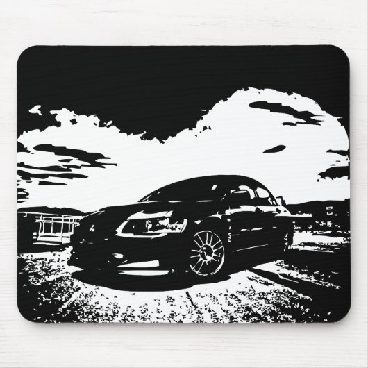 Mitsubishi Lancer Evoluion Mousepad (Vorne)