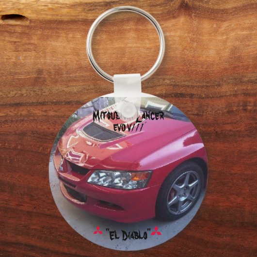 Mitsubishi Lancer Evolution V/// Schlüsselanhänger (Vorderseite)