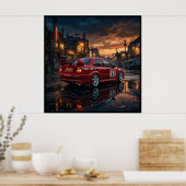 Mitsubishi Lancer Evolution VI Poster (Küche)