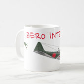 Mitsubishi Zero 7.00 'Null Interesse' Kaffeetasse (Vorderseite Links)