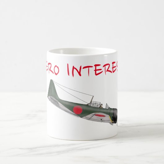 Mitsubishi Zero 7.00 'Null Interesse' Kaffeetasse (Mittel)