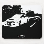 Mitsubishilancer-Evolution 9 - i-Liebe mein EVO Mousepad (Vorne)