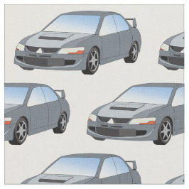 Mitsubishilancer-Evolutions-Gewebe Stoff