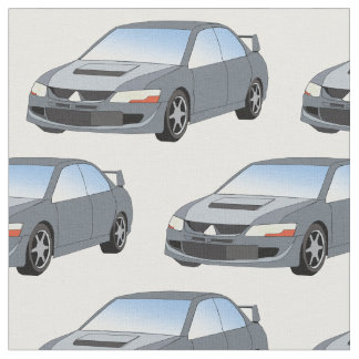 Mitsubishilancer-Evolutions-Gewebe Stoff