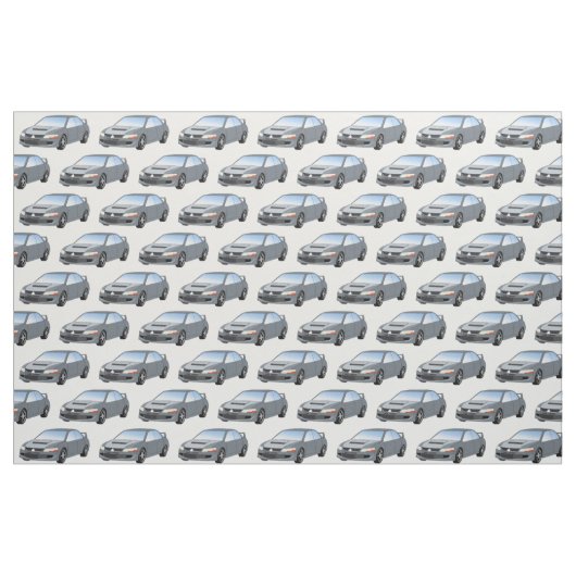 Mitsubishilancer-Evolutions-Gewebe Stoff (Fat Quarter (45,7 x 55,9 cm))