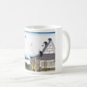 Mitsui-Geschäft in Surugacho in Edo Kaffeetasse (VorderseiteRechts)