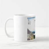 Mitsui Store in Surugacho in Edo Kaffeetasse (Links)