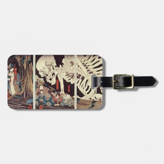Mitsukini, welches die Skeleton Erscheinung, Gepäckanhänger (Vorderseite horizontal)