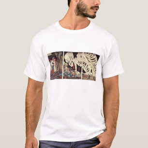 Mitsukini, welches die Skeleton Erscheinung, T-Shirt