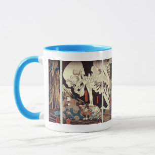 Mitsukini, welches die Skeleton Erscheinung, Tasse
