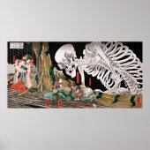 Mitsukuni Defying the Skeleton Specter - Vintag Poster (Vorne)