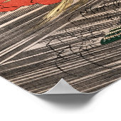 Mitsukuni Defying the Skeleton Specter - Vintag Poster (Ecke)