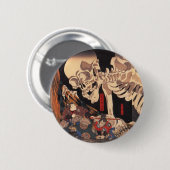 Mitsukuni Depression des Skeleton-Spektrums Button (Vorne & Hinten)