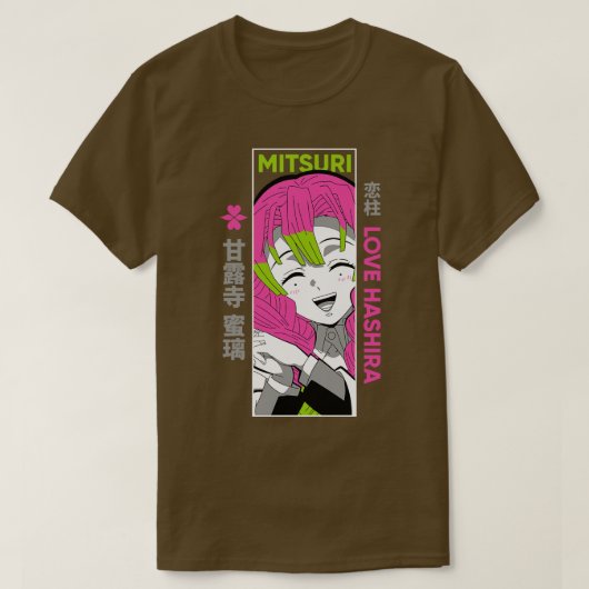 Mitsuri Hashira T-Shirt (Design vorne)