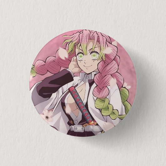 Mitsuri Kanroji Button (Vorderseite)