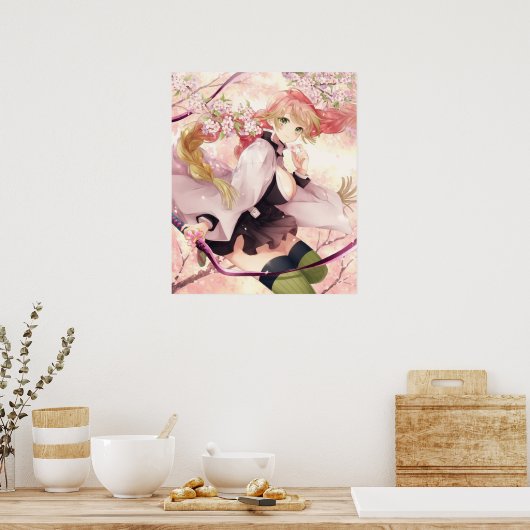 Mitsuri Kanroji Poster (Küche)
