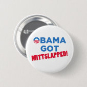 Mitt geschlagen button (Vorne & Hinten)