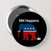 MITT HAPPENS -.png Button (Vorne & Hinten)