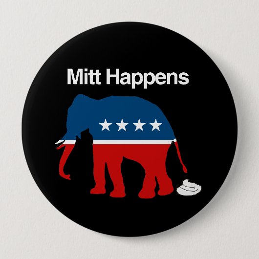 MITT HAPPENS -.png Button (Vorderseite)