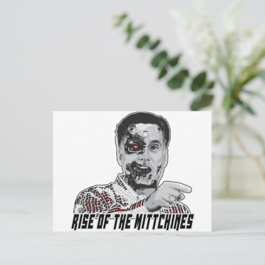 Mitt Happens Postkarte (Stehend Vorderseite)