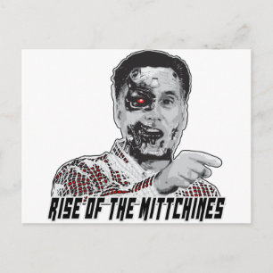 Mitt Happens Postkarte