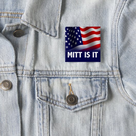 Mitt ist es - Romney Ryan 2012 Button (Beispiel)