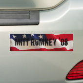 MITT ROMNEY '08 AUTOAUFKLEBER (Auf Auto)