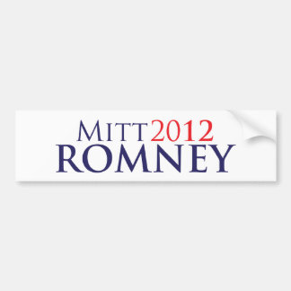 Mitt Romney 2012 Autoaufkleber
