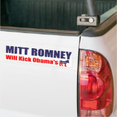 Mitt Romney 2012 Autoaufkleber (Auf Lkw)