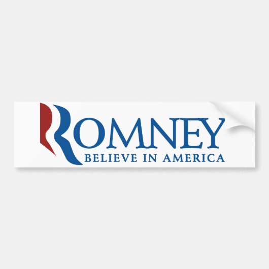 Mitt Romney 2012 Autoaufkleber (Vorne)