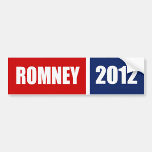 MITT ROMNEY 2012 AUTOAUFKLEBER
