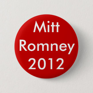 Mitt Romney 2012 Button