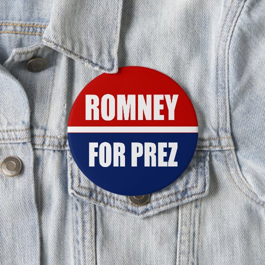 MITT ROMNEY 2012 BUTTON (Beispiel)