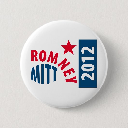 Mitt Romney 2012 Button (Vorderseite)