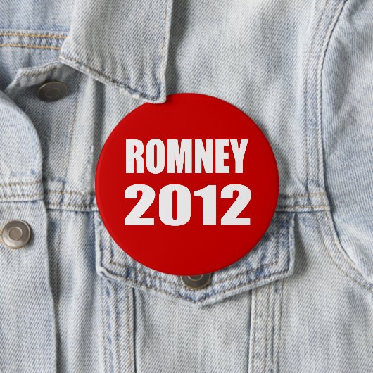 Mitt ROMNEY 2012 Button (Beispiel)