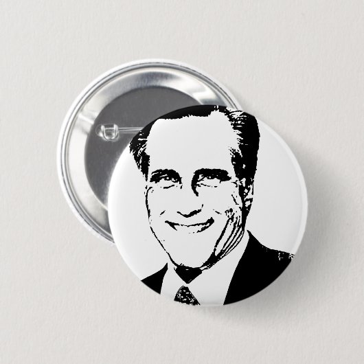 Mitt Romney 2012 Button (Vorne & Hinten)
