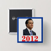 Mitt Romney 2012 Button (Vorne & Hinten)