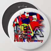Mitt Romney 2012 Button (Vorne & Hinten)