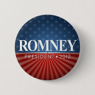 Mitt Romney 2012 Button