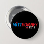 Mitt Romney 2012 Button (Vorne & Hinten)
