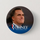 Mitt Romney 2012 - Foto pinback Button (Vorderseite)