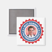 Mitt Romney 2012 für US-Präsident Magnet (Vorderseite/Rückseite)
