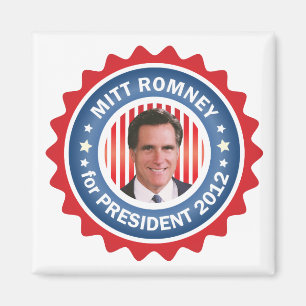 Mitt Romney 2012 für US-Präsident Magnet