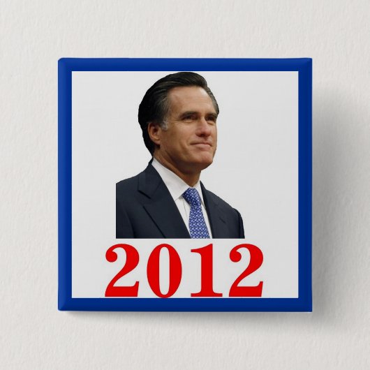Mitt Romney 2012 Knopf Button (Vorderseite)