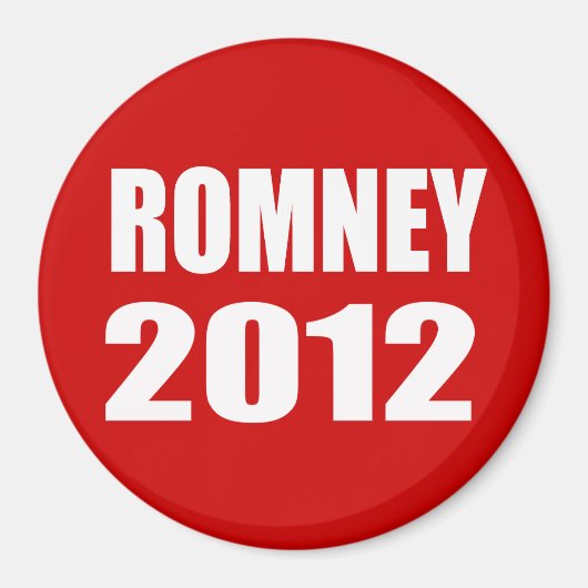 MITT ROMNEY 2012 MAGNET (Vorne)