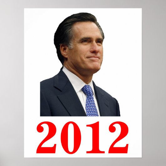 Mitt Romney 2012 Poster (Vorne)
