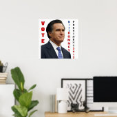 Mitt Romney 2012 Poster abstimmen (Heimbüro)